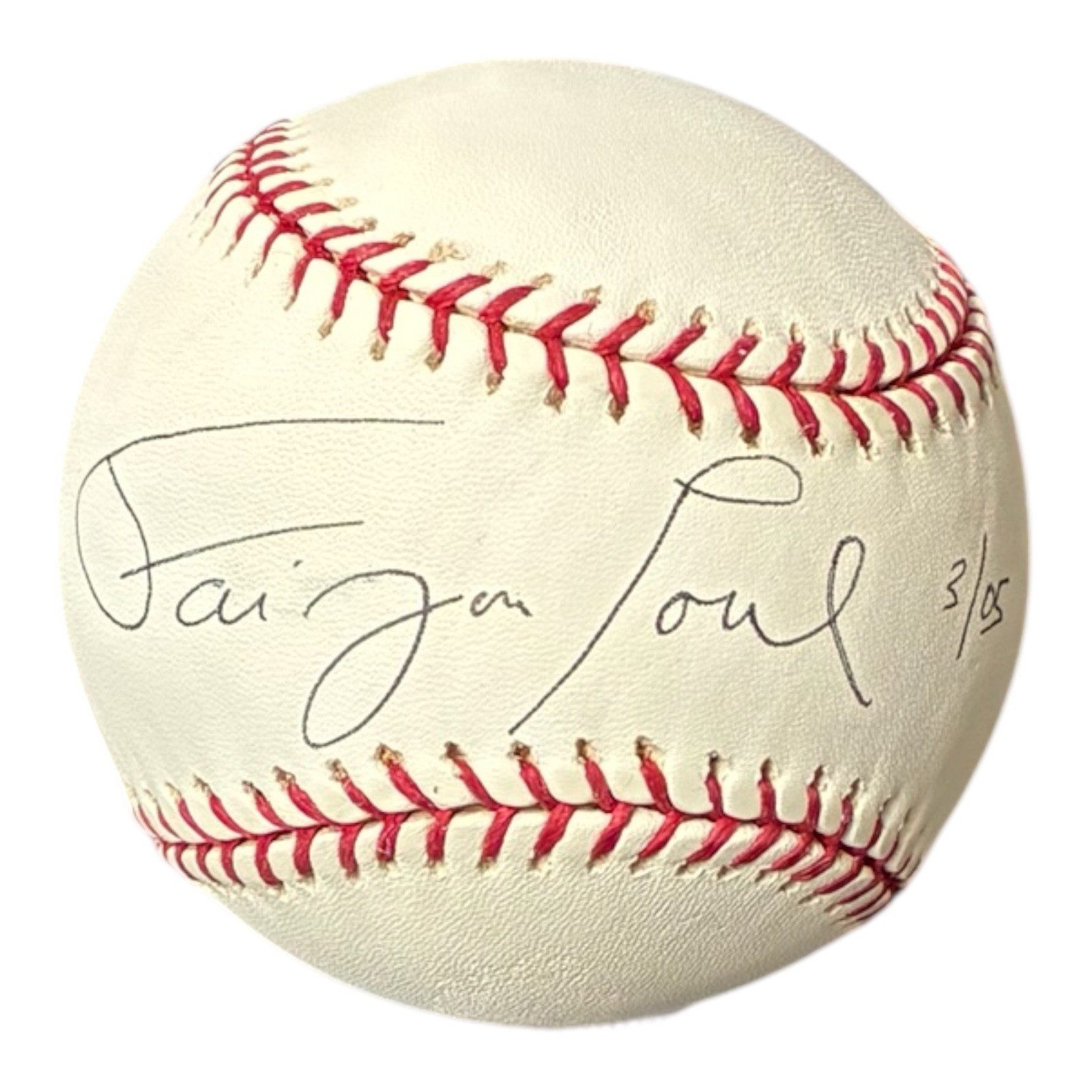 FAIZON LOVE SIGNED OFFICIAL MAJOR LEAGUE BASEBALL BAS BT27635 FRIDAY