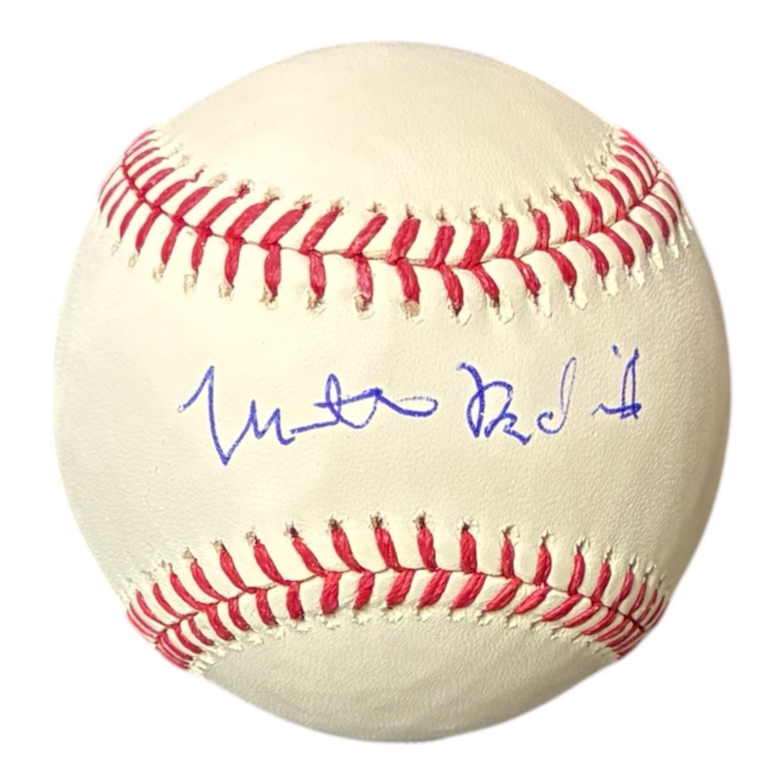 MATTHEW BRODERICK SIGNED OFFICIAL MLB BASEBALL BAS BT27608 Ferris Bueller