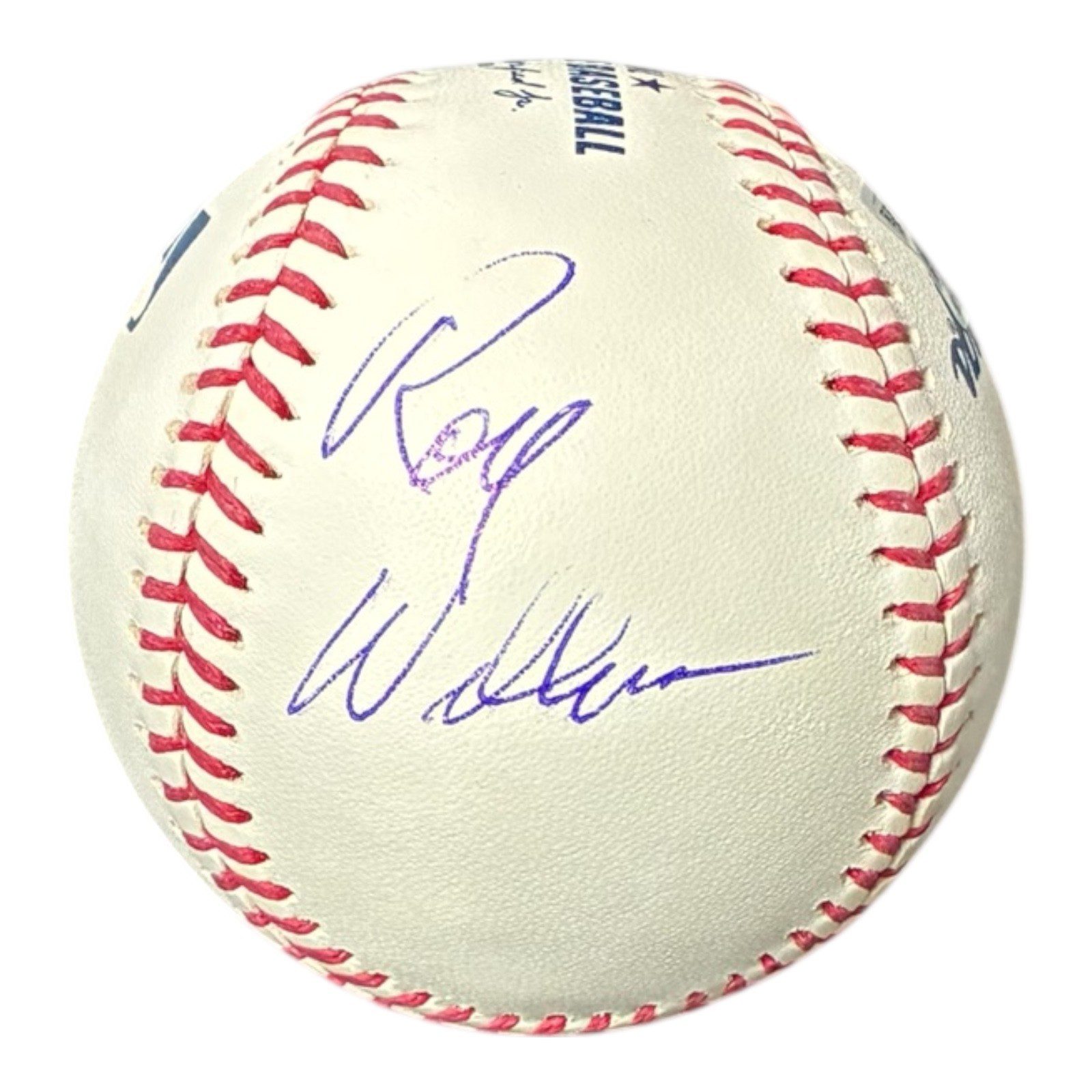 ROY WILLIAMS SIGNED OFFICIAL MAJOR LEAGUE BASEBALL BAS BT27626 UNC BASKETBALL