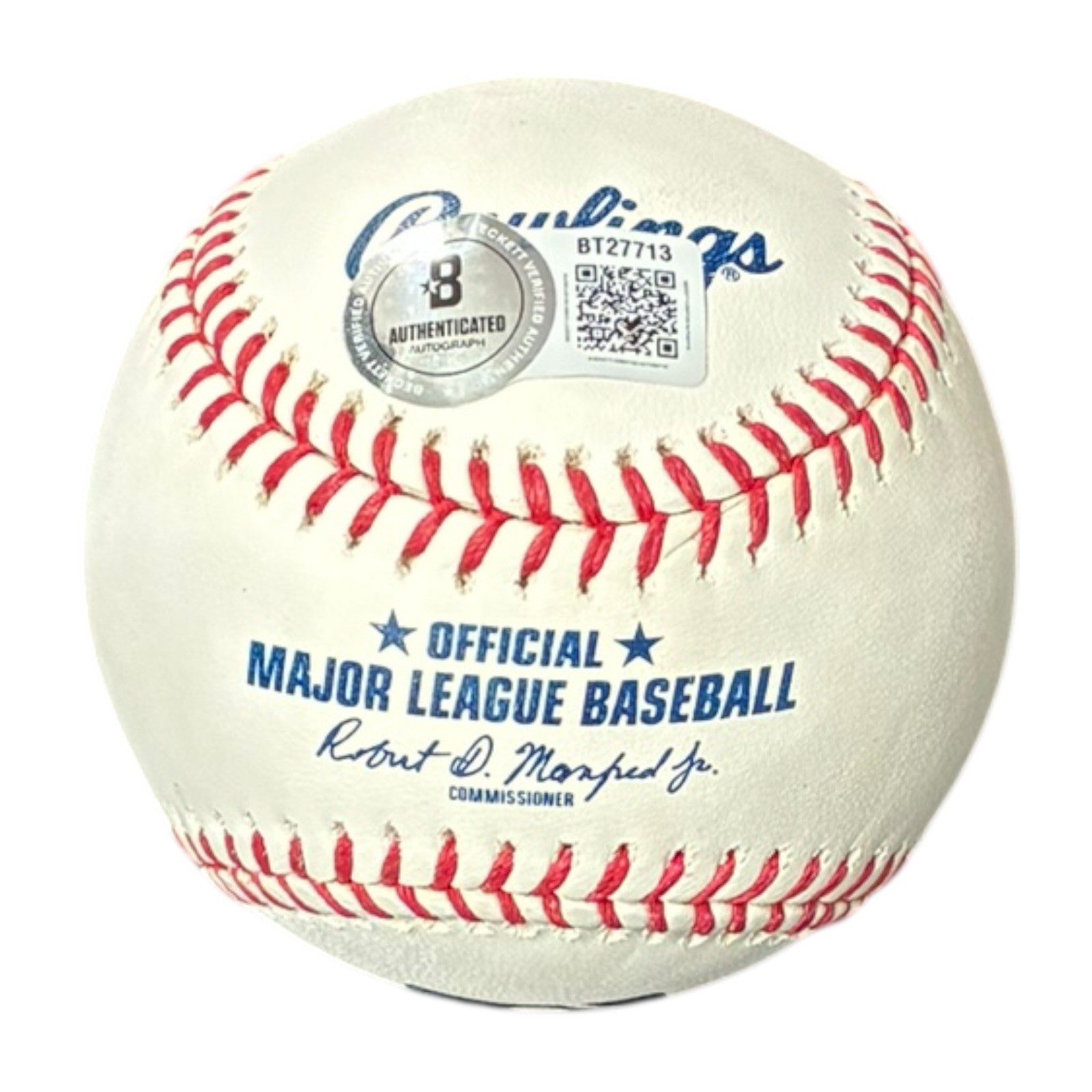 NAOMI OSAKA SIGNED OFFICIAL MLB BASEBALL BAS BT27713 TENNIS