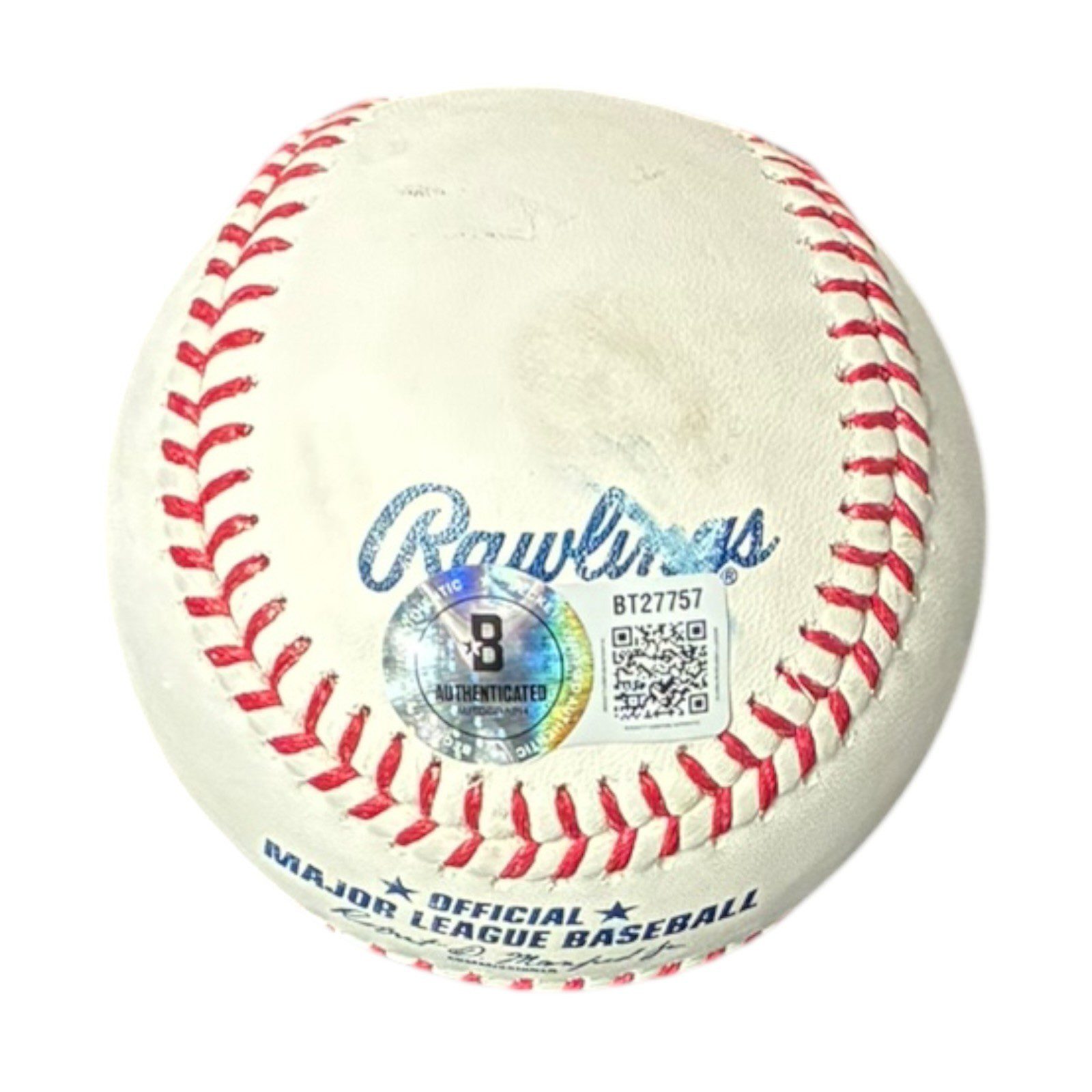 JOE MANGANIELLO SIGNED OFFICIAL MLB BASEBALL BECKETT BT27757 JUSTICE LEAGUE - Image 3