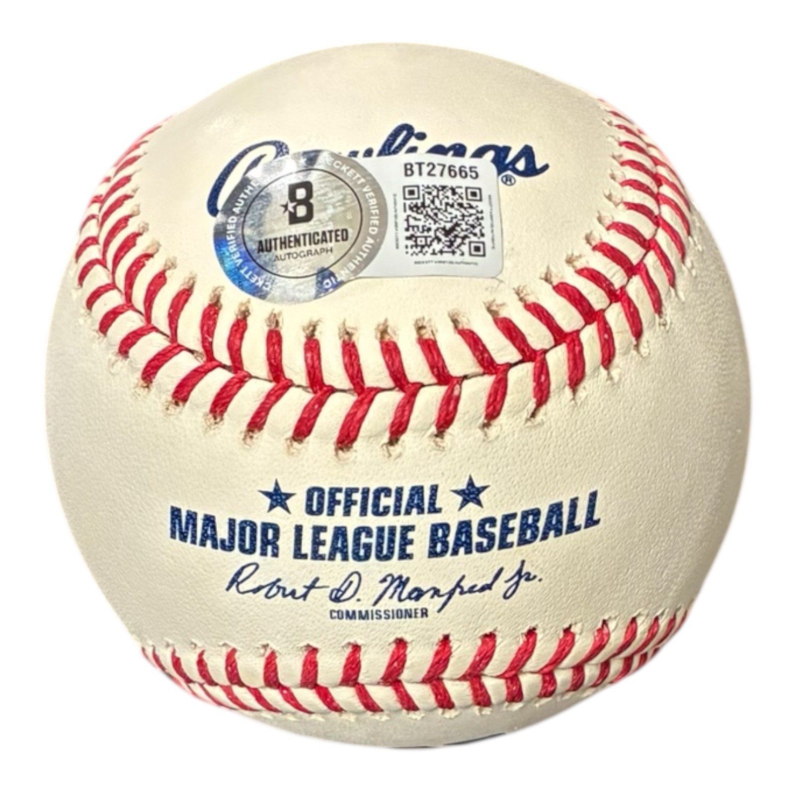 CRAIG ROBINSON SIGNED OFFICIAL MLB BASEBALL BAS BT27665 THE OFFICE - Image 4