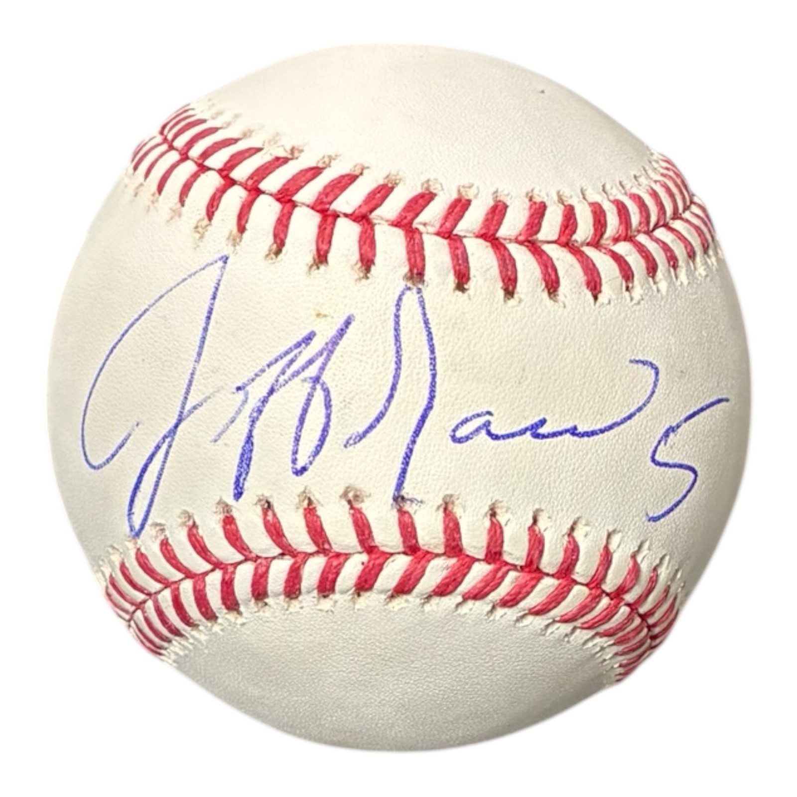 JEFF GARCIA SIGNED OFFICIAL MLB BASEBALL BAS BT2766 SAN FRANCISCO 49'ers