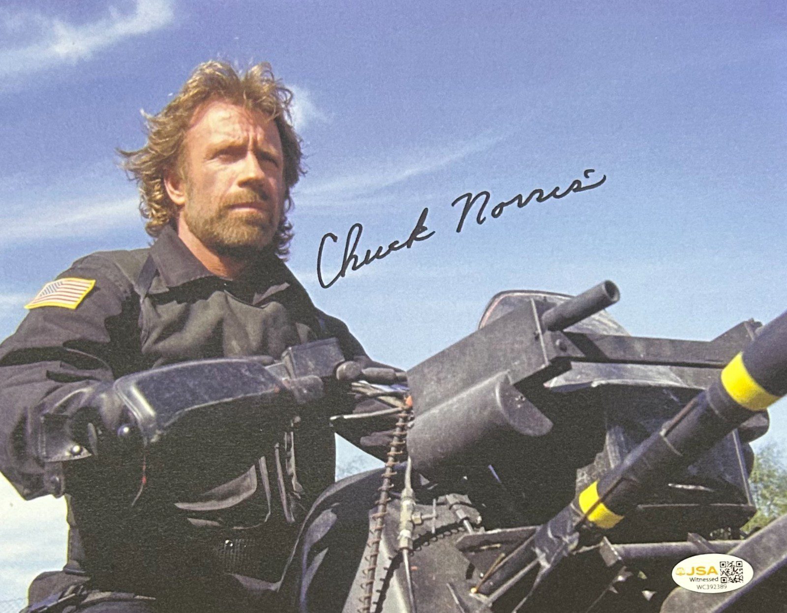 レア】Actors and American Culture 1880-1920 Chuck Norris Signed Autographed 8X10 Photo JSA Authentication #B