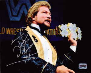 TED DIBIASE THE MILLION DOLLAR MAN SIGNED 8x10 PHOTO FITERMAN SPORTS AUTHENTIC 1