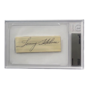 TOMMY HOLMES AUTOGRAPHED CUT BECKETT AUTHENTIC 20197500 BOSTON BRAVES