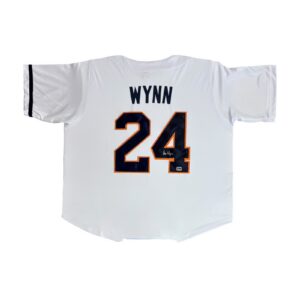 JIMMY WYNN AUTOGRAPHED CUSTOM WHITE JERSEY FITERMAN AUTHENTICATION