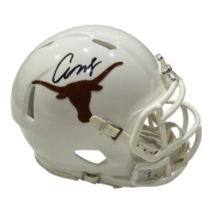 CAM COLEMAN AUTOGRAPHED TEXAS LONGHORNS SPEED MINI HELMET JSA