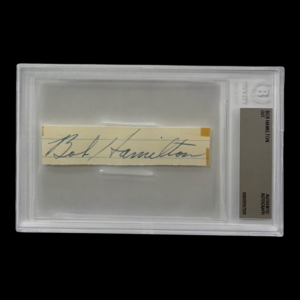 CHUCK HARBERT AUTOGRAPHED CUT BECKETT AUTHENTIC 20197488 PGA GOLF