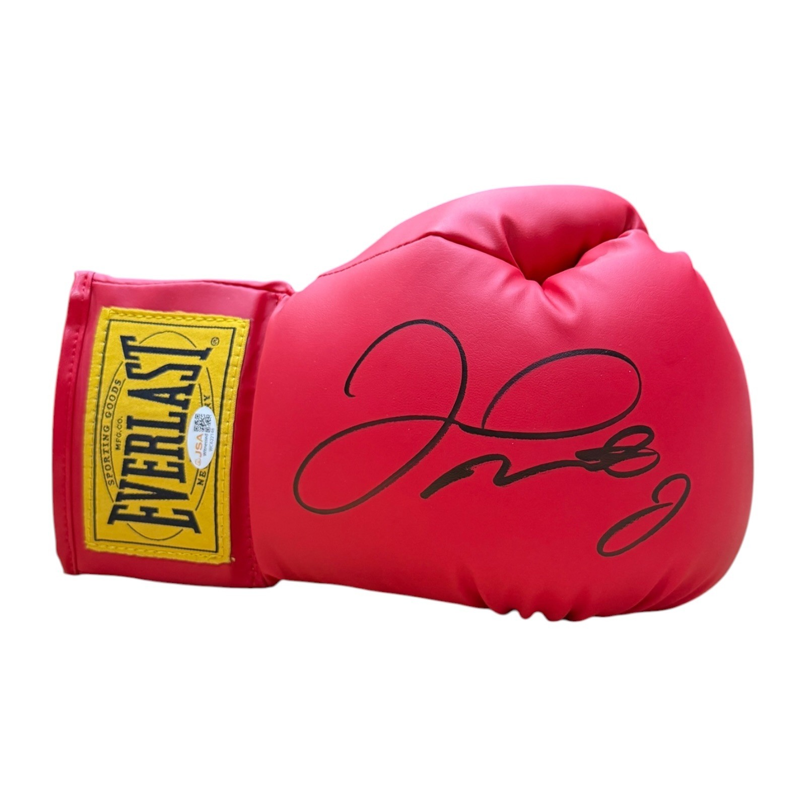 FLOYD MAYWEATHER JR. AUTOGRAPHED RED RIGHT BOXING GLOVE JSA