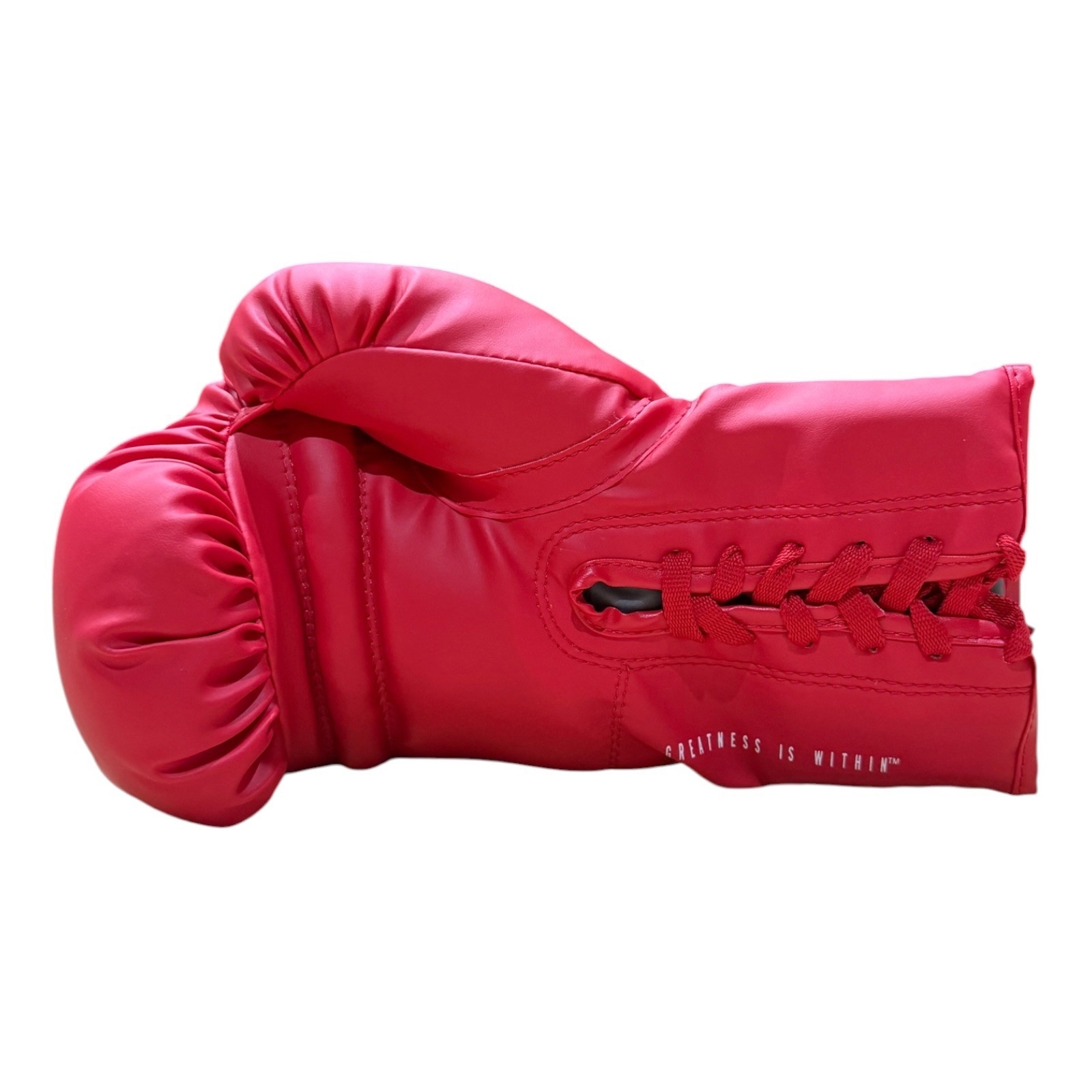 FLOYD MAYWEATHER JR. AUTOGRAPHED RED RIGHT BOXING GLOVE JSA - Image 3