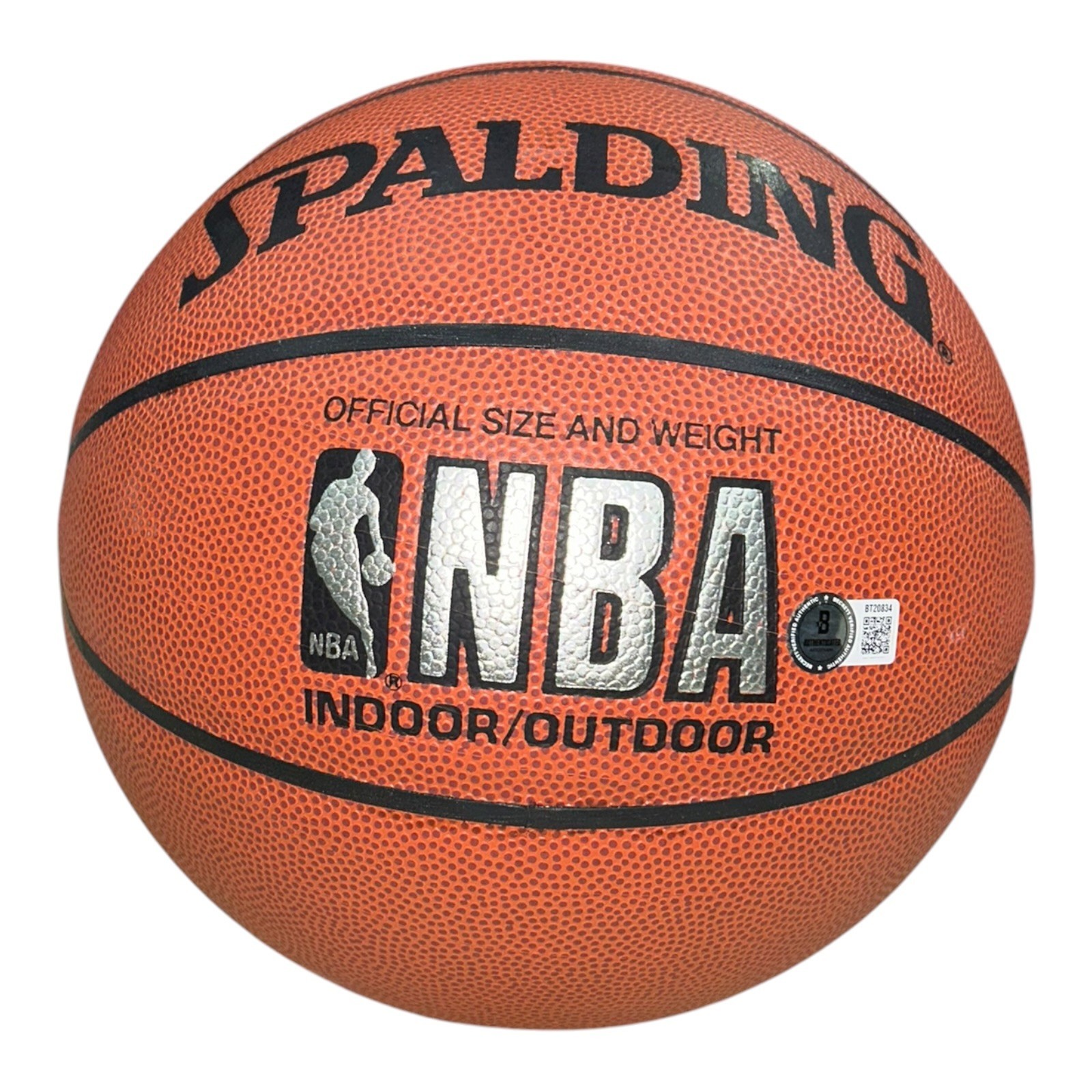 ANTOINE WALKER AUTOGRAPHED SPALDING BASKETBALL BECKETT BT20834 MIAMI HEAT - Image 3